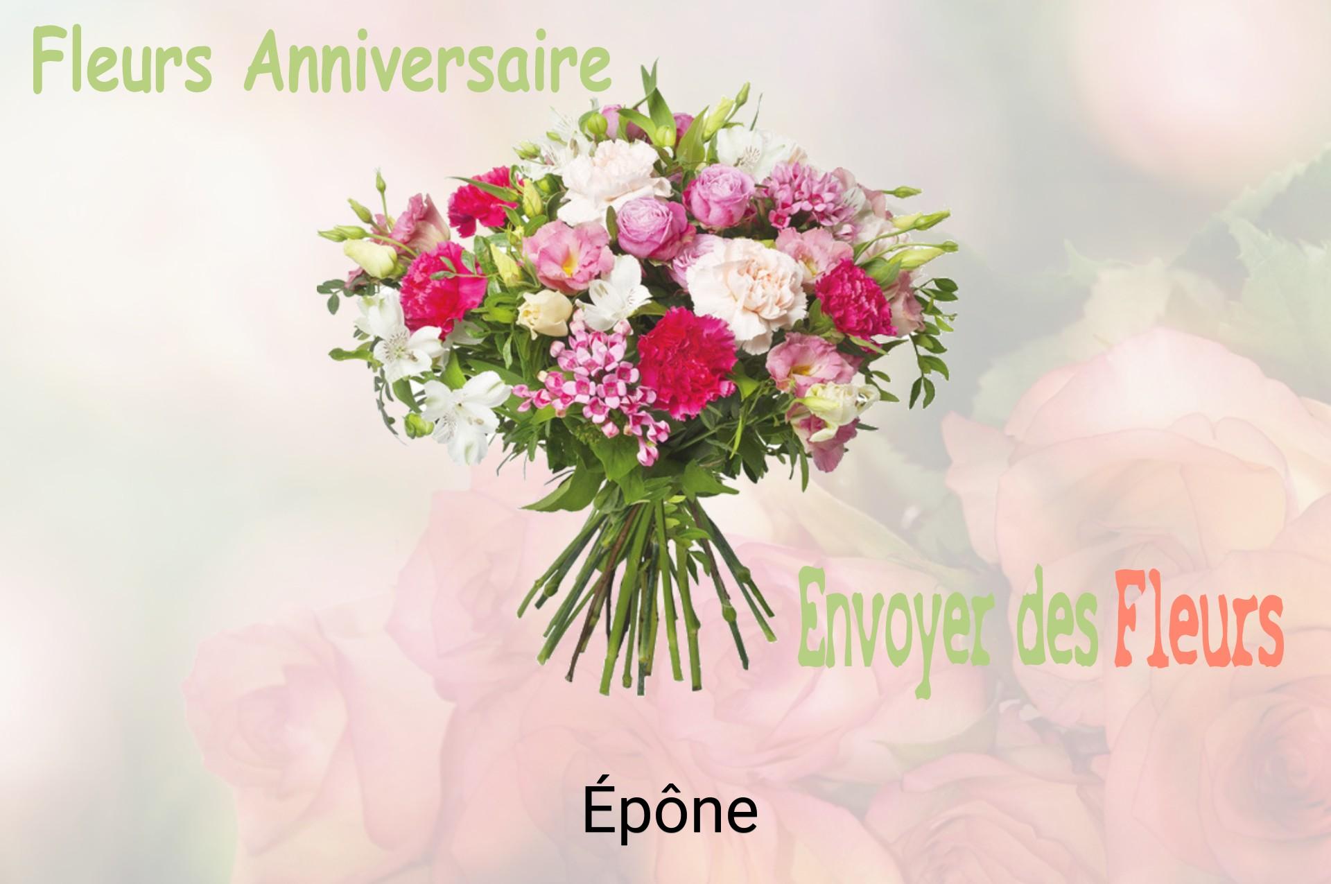 Bouquet de fleurs d’anniversaire livré à Épône